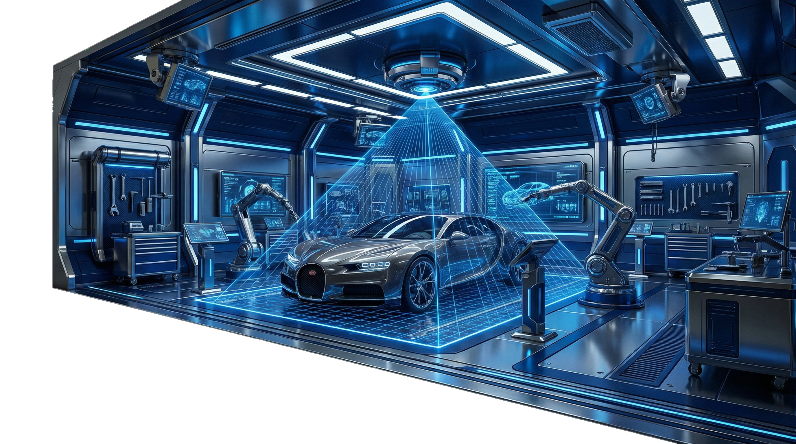Futuristic Workshop
